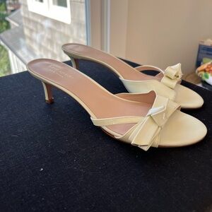 Kate Spade Simone kitten heel slip on shoes